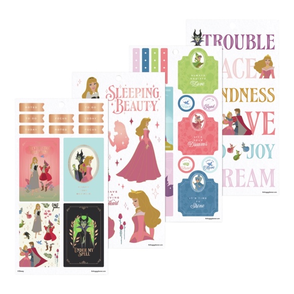 Happy Planner Disney Sleeping Beauty 65th Anniversary Value Pack Stickers - Big - Picture 3 of 6